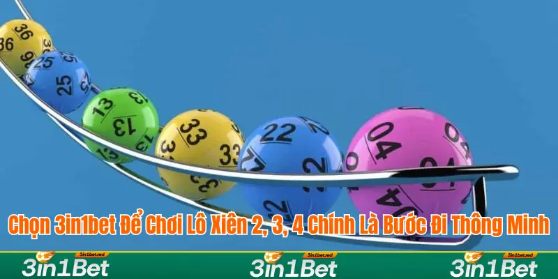 Đánh lô xiên tại 3in1bet hiệu quả