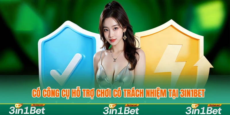 Chơi Có Trách Nhiệm Cùng 3IN1BET – Kiểm Soát Rủi Ro 2 Có công cụ hỗ trợ chơi có trách nhiệm tại 3IN1BET