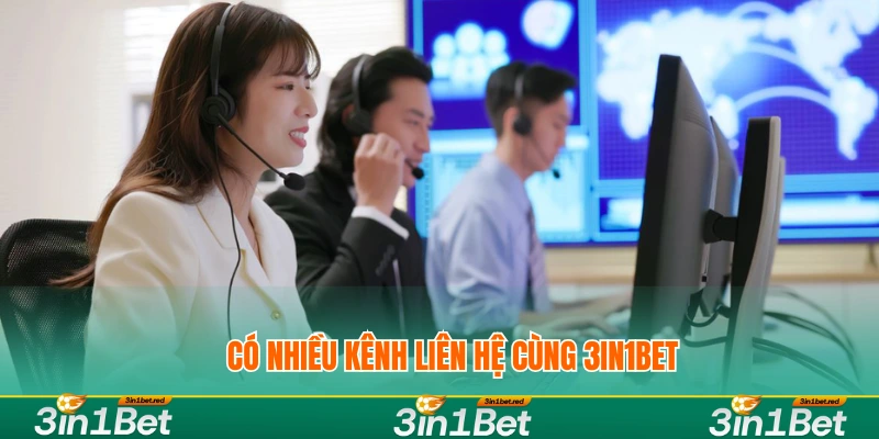 Liên Hệ 3IN1BET – Hỗ Trợ Nhanh 24/7 Qua Nhiều Kênh 1 Có nhiều kênh liên hệ cùng 3IN1BET