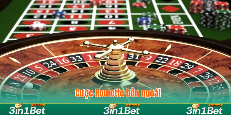 Roulette Là Gì? Khám Phá Các Kiểu Cược Roulette Chi Tiết 2 Cược Roulette bên ngoài với nhiều cách khác nhau