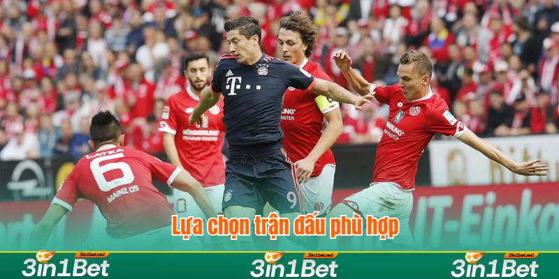 Kèo Tài Xỉu: Chiến Thuật Đánh Kèo Đỉnh Cao Từ Cao Thủ 3 Hãy chọn trận đấu phù hợp với kèo Tài Xỉu bạn muốn cược